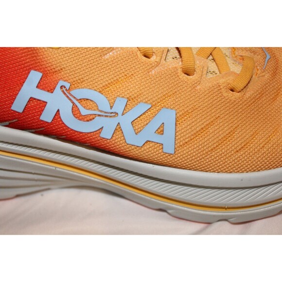 NIB‎ Hoka One One Men\'s Bondi X Running Athletic Sneakers FAYN ORANGE SZ 9.5 NIB main image 7